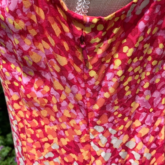 J.Jill Sleeveless Summer Dress Size 6P - Picture 3 of 10